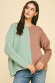 Colorblock Sweater