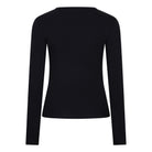 Top Long Sleeves Basic Round Neck_Esqualo_F2630508