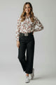 Tuxedo Gauze Top