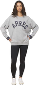 “Apres” Applique French Terry Crewneck