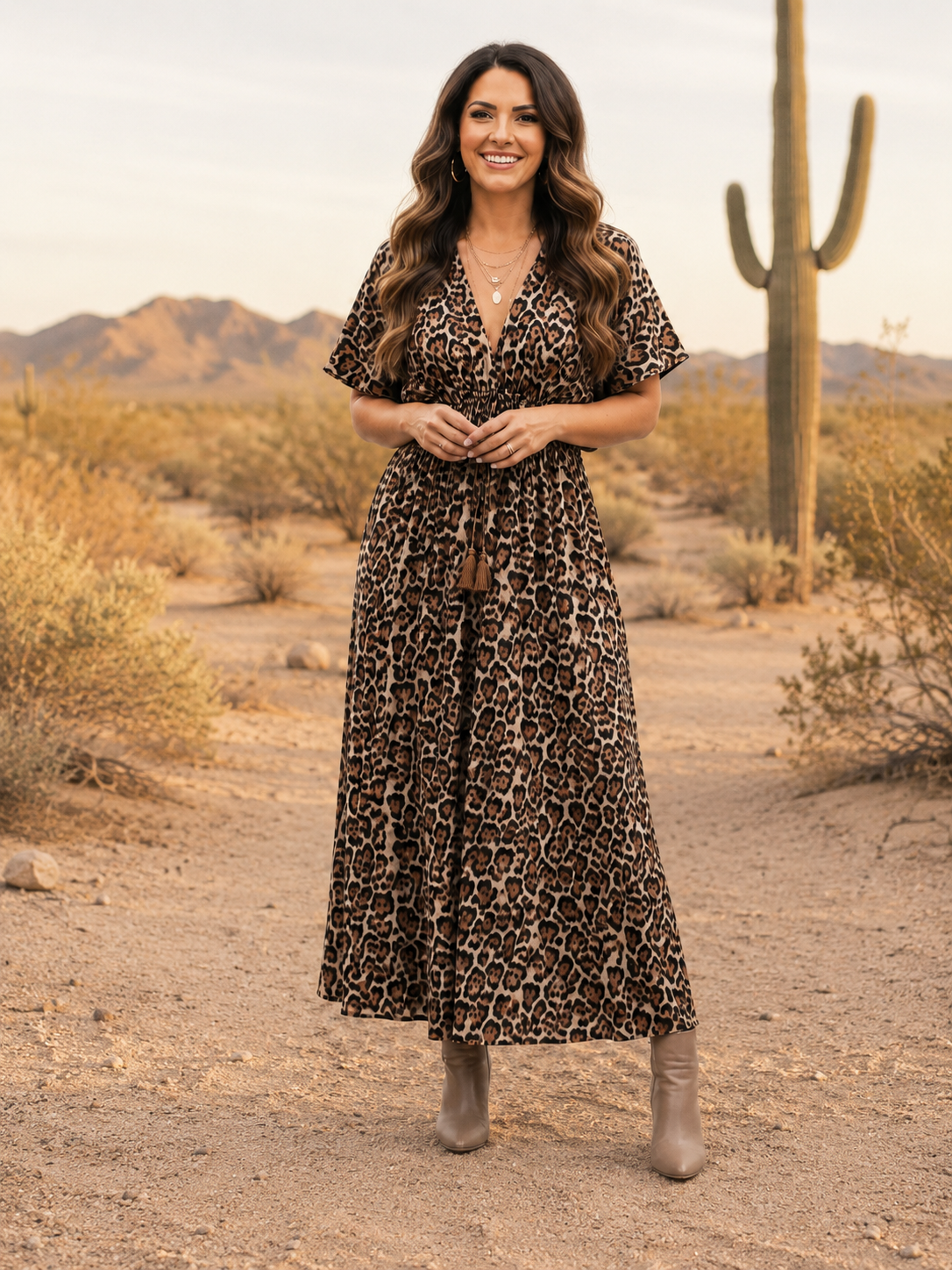V_Neck_Dolman_Design_Animal_Printed_Maxi_Dress_Vine_&_Love_VD82370A_Brown_S_1