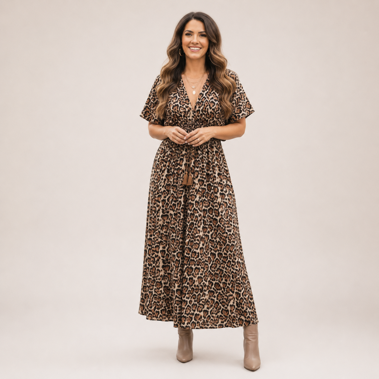 V_Neck_Dolman_Design_Animal_Printed_Maxi_Dress_Vine_&_Love_VD82370A_Brown_S_4