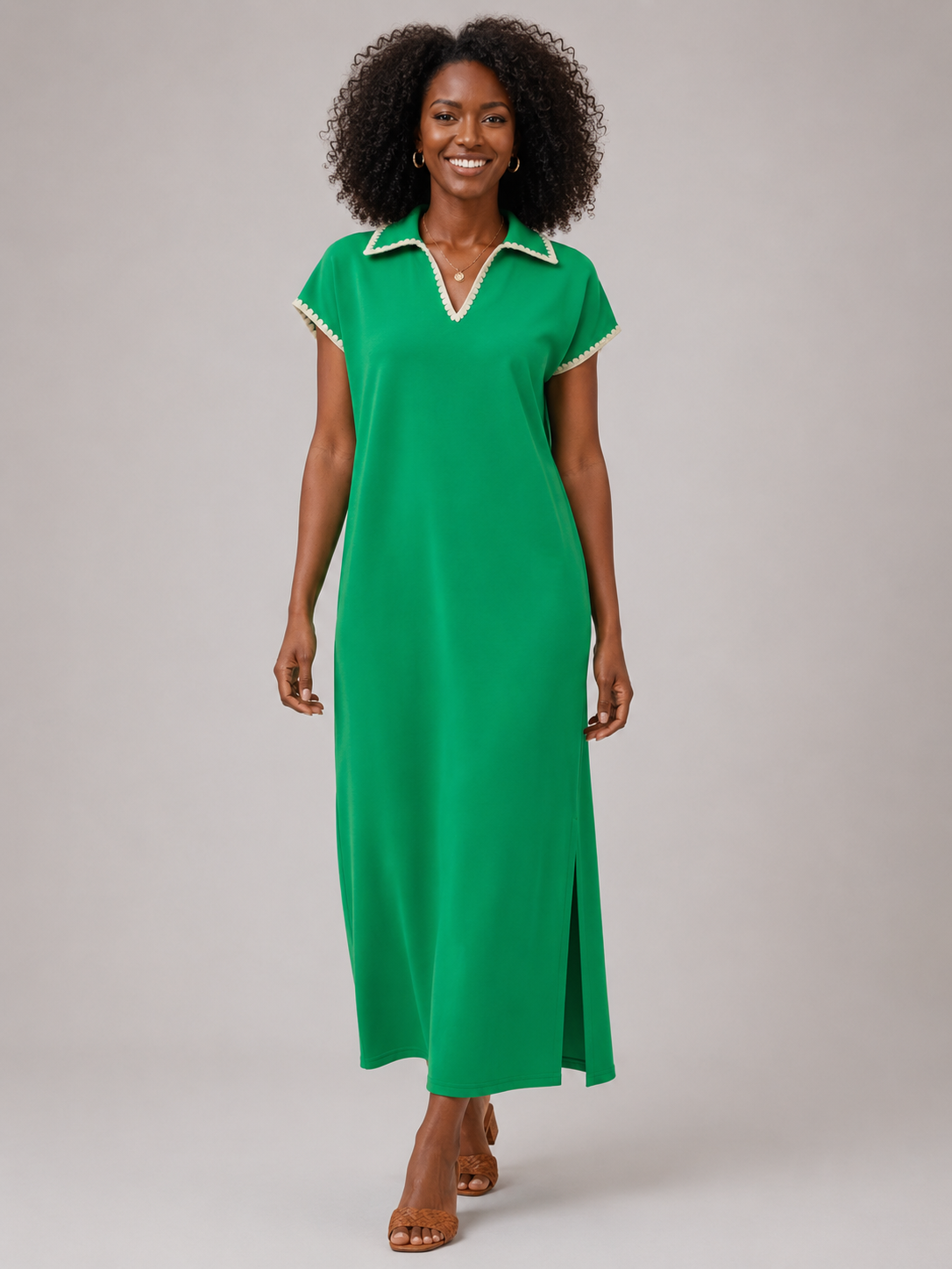V_Neck_Piped_Collar_Dress_Entro_D31369_S_4