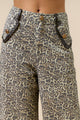 Leopard Denim