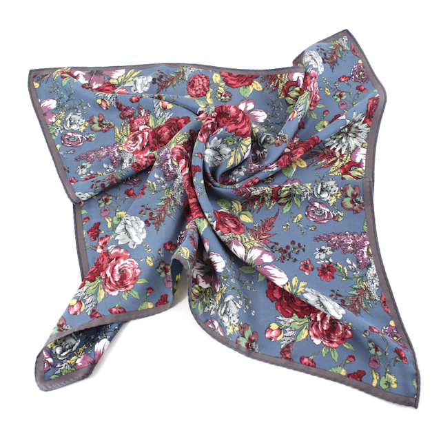 Flowers Square Scarf