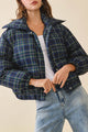 Quilted Cropped Puffer Jacket