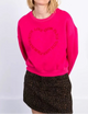 Oversized Sweatshirt with Embroidered Logo