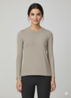 Noelie- Scoop Neck Long Sleeve Knit Top
