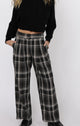 Radical Stretch Plaid Pleated Trouser