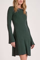 Crewneck Longsleeve Dress